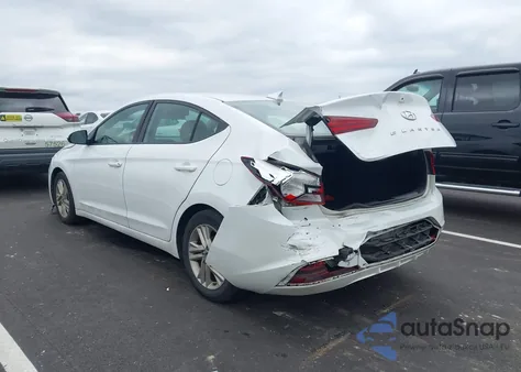 2019 Hyundai Elantra Sel from USA, damaged, VIN 5NPD84LF3KH468425